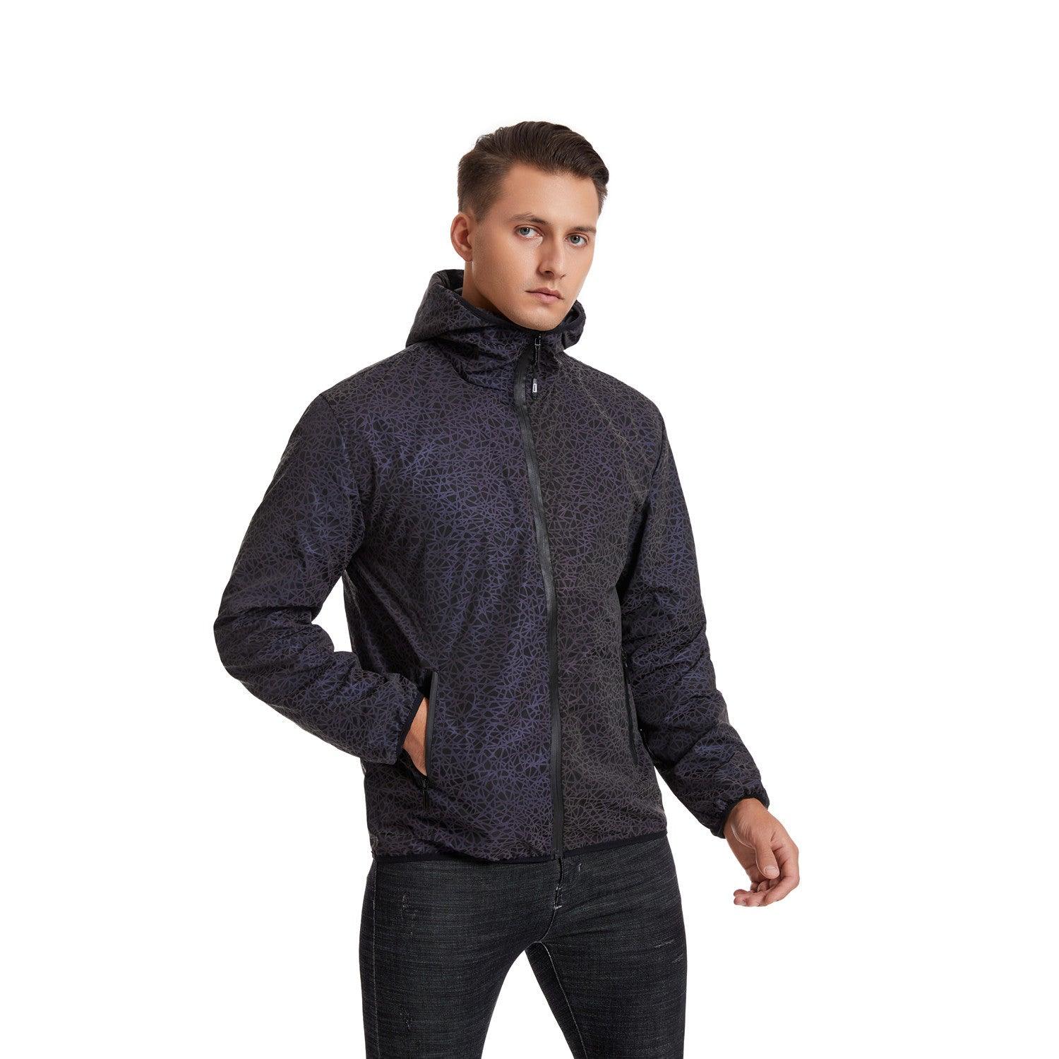 Men's Hooded Laser Night Vision Sports Jacket - Ultimate Outdoor Performance - MRC STOREJacketsMy StoreMen's Hooded Laser Night Vision Sports Jacket - Ultimate Outdoor Performance - MRC STOREMRC STORECJXZ223852102BYColorful ReflectiveL
