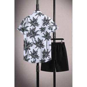 Men’s Ice Silk Printed Shirt Shorts Set - MRC STOREsetMy StoreMen's Casual Ice Silk Printed Short - Sleeve Shirt & Shorts Set – Summer Sports Outfit - MRC STOREMRC STORECJTW229128105EVBlack Coconut Tree2XL