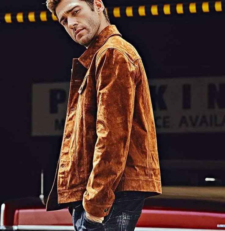 Men’s Leather Jacket - Pig Skin Brown - MRC STOREJacketsMy StoreMen’s Leather Jacket - Pig Skin BrownMRC STORECJPK177369006FUBrown2XL