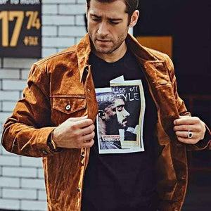 Men’s Leather Jacket - Pig Skin Brown - MRC STOREJacketsMy StoreMen’s Leather Jacket - Pig Skin BrownMRC STORECJPK177369006FUBrown2XL