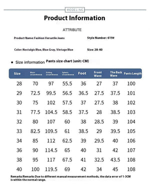 Men's Loose Straight Summer Jeans - MRC STOREjeansMRC StoreMen's Loose Straight Summer Jeans MRC Store MRC STORECJXX251691801AZRetro Blue28