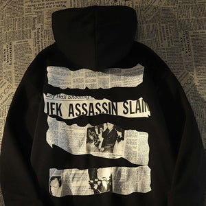 Men's Loose Winter Fleece Hoodie – Perfect Blend of Warmth and Style - MRC STORE