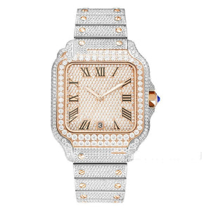 Men’s Moissanite Watch - Stainless Steel Clarity - MRC STOREAccessoriesMy StoreMen’s Moissanite Watch - Stainless Steel Clarity My Store 642.68MRC STORECJJX241368203CXRose Gold