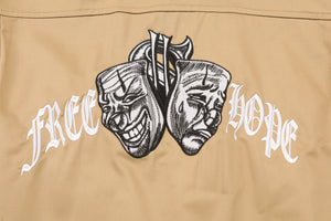 Men’s Plus Size Shirt - Embroidered Work Loose - MRC STOREshirtMy StoreMen’s Plus Size Shirt - Embroidered Work Loose My Store MRC STORECJDS240359606FUKhakiL