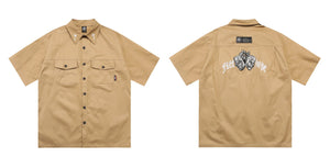 Men’s Plus Size Shirt - Embroidered Work Loose - MRC STOREshirtMy StoreMen’s Plus Size Shirt - Embroidered Work Loose My Store 42.61MRC STORECJDS240359606FUKhakiL