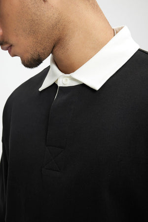 Men’s Polo Shirt - Mountain Contrast Lapel - MRC STOREshirtMy StoreMen’s Polo Shirt - Mountain Contrast Lapel My Store MRC STORECJYH233225105EVReactive BlackL