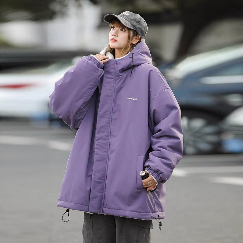 Men's Reversible Coat Lambswool for Winter Warmth - MRC STORETopMy StoreMen's Reversible Coat Lambswool for Winter Warmth - MRC STOREMRC STORECJPK215021729CX8950 Purple2XL