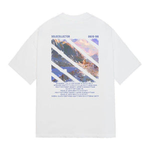 Men's T-Shirt Creative Cartoon Print T-Shirt – Loose-Fit Style for Youth - MRC STORE