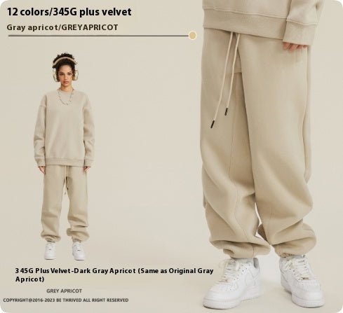 Men’s Velvet Sweatpants - Ankle Banded Pants - MRC STOREsetMy StoreMen’s Velvet Sweatpants - Ankle Banded Pants My Store 52.14MRC STORECJXX239477105EVDark gray apricot color2XL