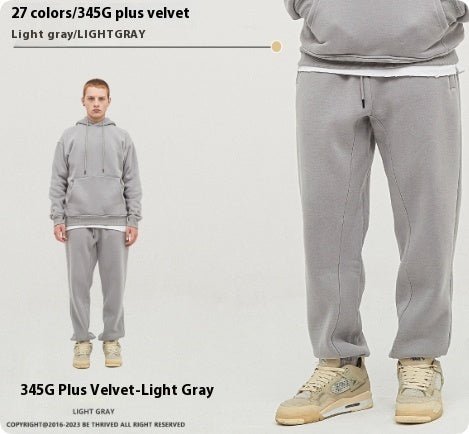 Men’s Velvet Sweatpants - Ankle Banded Pants - MRC STOREsetMy StoreMen’s Velvet Sweatpants - Ankle Banded Pants My Store 52.14MRC STORECJXX239477130DWLight gray2XL