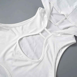 Metal Hooded Vest - MRC STORETopMRC STOREMetal Hooded VestMRC STORECJCS210923503CXWhiteL