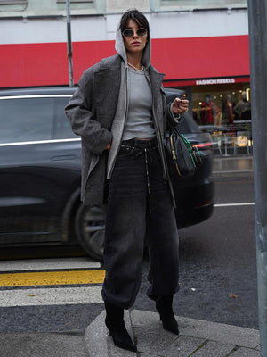 Mid - Length Double - Breasted British - Style Wool Coat - MRC STOREJacketsMRC STOREMid - Length Double - Breasted British - Style Wool Coat MRC STORE MRC STORECJQB255465706FUKhakiL