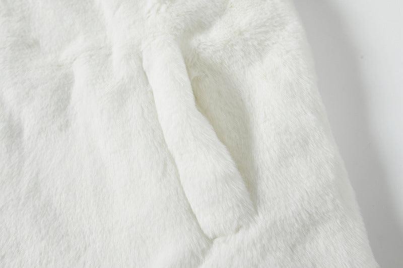 Stars Heart Embroidered Plush Coat Cotton Padded – Cozy Winter Essential - MRC STORE