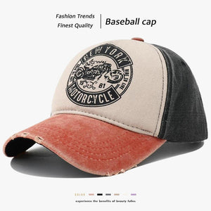 New York Motorcycle Printed Peaked Cap - MRC STOREAccessoriesMy StoreNew York Motorcycle Printed Peaked Cap - MRC STOREMRC STORECJBQ213225102BYOrange BrimAdjustable