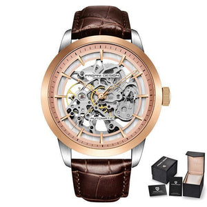 Pagabi Design PD - 1638 Mechanical Watch - Stylish and Durable - MRC STOREAccessoriesMy StorePagabi Design PD - 1638 Mechanical Watch - Stylish and Durable - MRC STOREMRC STORECJZBNSJX00348-GoldGold