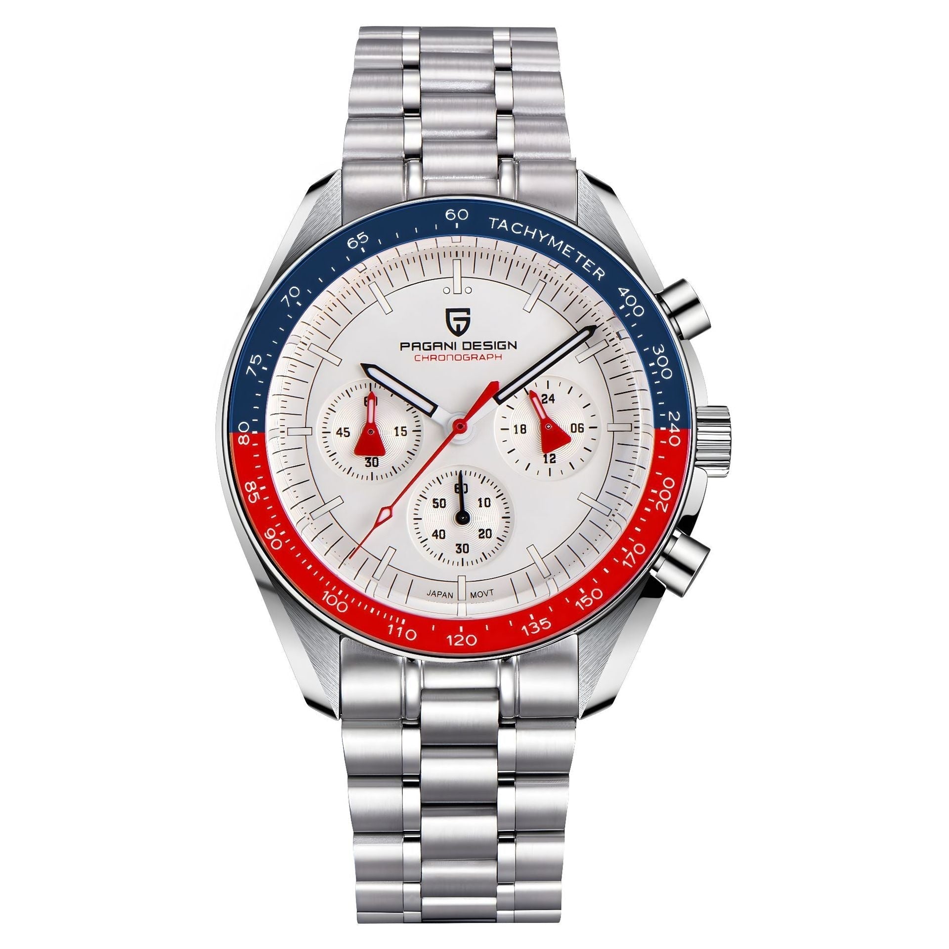 Pagani Design PD - 1707 Watch - Stainless Steel Sports - MRC STOREAccessoriesMRC STOREPagani Design PD - 1707 Watch - Stainless Steel Sports MRC STORE 135.03MRC STORECJNS225740913MNRed Blue White Surface