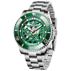 Pagani Design PD - 1859 Luminous Steel Watch - MRC STOREAccessoriesMy StorePagani Design PD - 1859 Steel Band Mechanical Watch - Luminous & Waterproof - MRC STOREMRC STORECJZBNSJX00678-GreenGreen