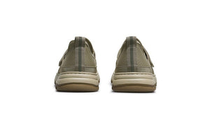 Perforated Breathable Velcro Casual Shoes - MRC STOREShoesMRC STOREBeige slip - on shoes shown from front and back on a white backgroundMRC STORECJNS239648801AZKhaki Green39