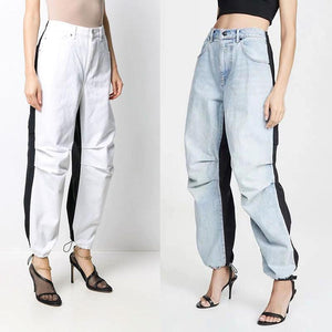 Personality Stitching Casual Jeans Elastic Overalls – Trendy Denim with a Hip Hop Edge - MRC STOREjeansMy StorePersonality Stitching Casual Jeans Elastic Overalls – Trendy Denim with a Hip Hop Edge - MRC STOREMRC STORECJNZ135046601AZWhite24