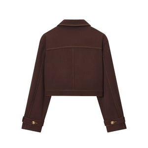 Piped Short Jacket & Flare Pants Set - MRC STOREsetMRC STOREPiped Short Jacket & Flare Pants Set MRC STORE MRC STORECJLS260800804DWTopL