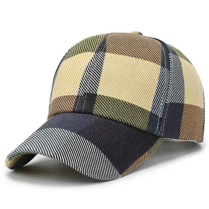 Plaid Canvas Cap - MRC STOREtopMy StorePlaid Canvas CapMRC STORECJMZ166609403CXKhakiAdjustable