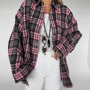 Plaid Loose Shirt - MRC STORETopMy StorePlaid Loose ShirtMRC STORECJYD210706703CXPlaidL