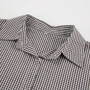 Plaid Shirt - Loose Cotton Fit - MRC STOREshirtMy StoreWomen’s Plaid Shirt - Loose Cotton 65cm Fit My Store MRC STORECJYD210691303CXPlaidL