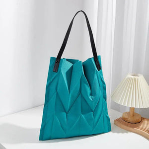 Pleated Shoulder Lightweight Bucket Bag - MRC STOREAccessoriesMy StorePleated Shoulder Lightweight Bucket Bag - MRC STOREMRC STORECJNS184009404DWGreen