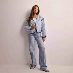 Printed Fashion Jacket - MRC STORETopMy StorePrinted Fashion JacketMRC STORECJYD210803103CXBlueL