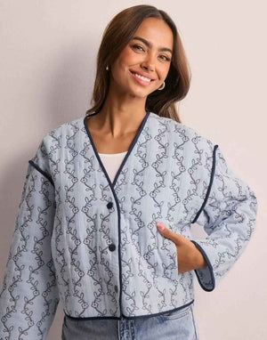 Printed Fashion Jacket - MRC STORETopMy StorePrinted Fashion JacketMRC STORECJYD210803103CXBlueL