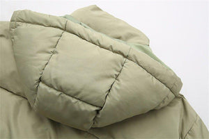 Pure Color Cotton Bread Coat –Outerwear Casual Loose Jacket - MRC STORE