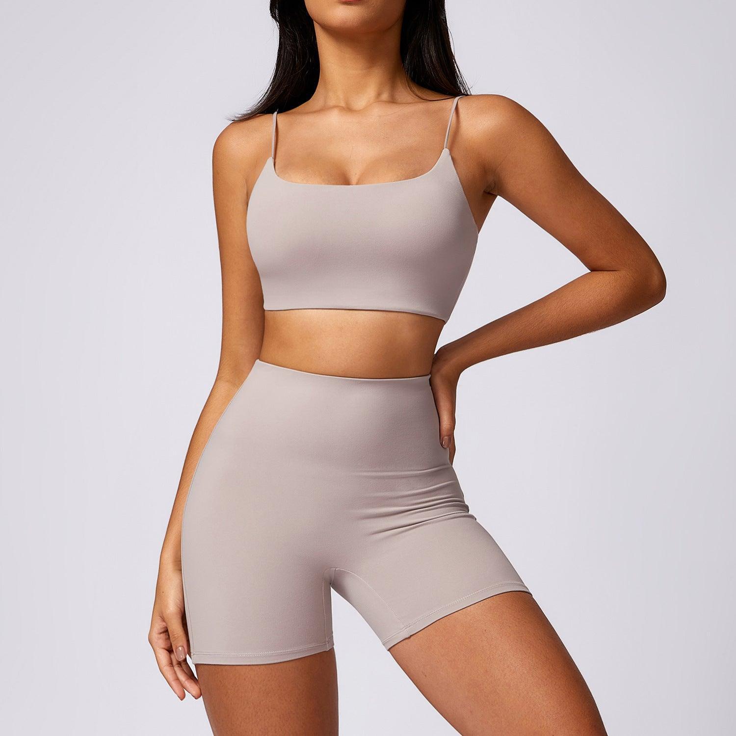 Quick Drying Workout Outfit - Brushed Tight-Fit Activewear for Running & Fitness - MRC STORE