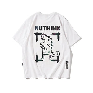 Reflective T shirt Dinosaur Doodle - MRC STORETopMy StoreReflective T shirt Dinosaur Doodle - MRC STOREMRC STORECJYH148981804DWWhite2XL