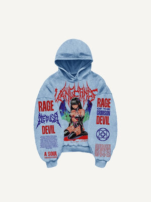 Retro Graphic Pullover Hoodie - MRC STOREHoodieMRC STORERetro Graphic Pullover Hoodie MRC STORE MRC STORECJWY256878413MNBlack2XL