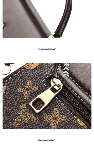 Retro Women’s Shoulder Bag – Printed PVC - MRC STOREAccessoriesMy StoreElegant European Retro Shoulder Bag with Gold Flamingo Detail and Printed Design - MRC STOREMRC STORECJNS216525002BYBeige