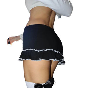 Ruffled Street Mini Skirt - MRC STOREbottomsMy StoreRuffled Street Mini Skirt - MRC STOREMRC STORECJQZ211541003CXBlackL