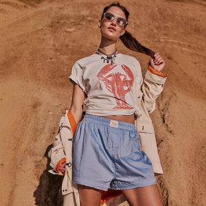 Short Sleeve Printed T-Shirt – Round Neck Sweet & Spicy Style for Girls - MRC STORET-ShirtsMy StoreShort Sleeve Printed T-Shirt – Round Neck Sweet & Spicy Style for GirlsMRC STORECJCS229463406FUButterflyL