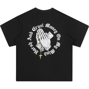 Simple Loose Printed Tee - MRC STORETopMy StoreSimple Loose Printed Tee - MRC STOREMRC STORECJYH148597403CXBlackL