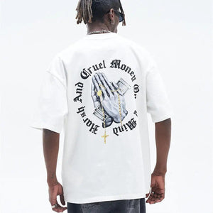 Simple Loose Printed Tee - MRC STORETopMy StoreSimple Loose Printed Tee - MRC STOREMRC STORECJYH148597403CXBlackL