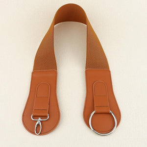 Simple Sweet Cool PU Leather Decoration Wide Belt – Stylish Business Accessory - MRC STORE
