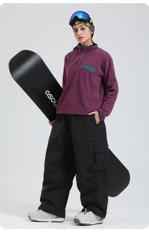 Ski Pants Unisex - Waterproof Wide Leg - MRC STOREbottomsMy StoreSki Pants Unisex - Waterproof Wide LegMRC STORECJYD230831709IRBlackL