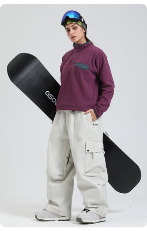 Ski Pants Unisex - Waterproof Wide Leg - MRC STOREbottomsMy StoreSki Pants Unisex - Waterproof Wide LegMRC STORECJYD230831709IRBlackL