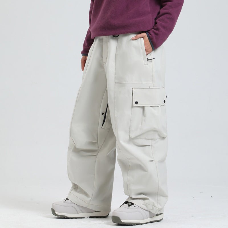 Ski Pants Unisex - Waterproof Wide Leg - MRC STOREbottomsMy StoreSki Pants Unisex - Waterproof Wide LegMRC STORECJYD230831704DWBeigeL