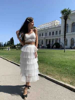 Slim V Neck Camisole - MRC STOREtopMRC STORESlim V Neck CamisoleMRC STORECJNSSYCS04116-White-LWhiteL