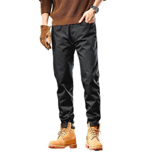 Solid Color Business Style Slim - Fitting Long Pants - MRC STOREbottomsMy StoreSolid Color Business Style Slim - Fitting Long Pants - MRC STOREMRC STORECJXX214211801AZBlack28