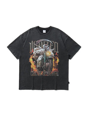 Soul Chariot Loose Fit T-Shirt - MRC STORETopMy StoreSoul Chariot Loose Fit T-Shirt - MRC STOREMRC STORECJYH144904705EVBlack2XL