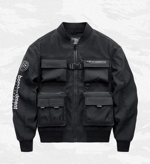 Spring Pilot Jacket – Men's Korean - Style Polyester Jacket - MRC STOREJacketsMy StoreSpring Pilot Jacket – Men's Korean - Style Polyester Jacket - MRC STOREMRC STORECJPK169033504DWBlack2XL