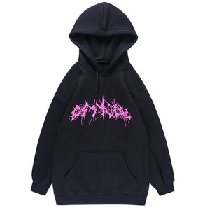 Street Style Printed Hoodie - MRC STORETopMy StoreStreet Style Printed Hoodie - MRC STOREMRC STORECJNSSYWY06069-Black-LBlackL