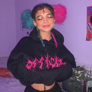 Street Style Printed Hoodie - MRC STORETopMy StoreStreet Style Printed Hoodie - MRC STOREMRC STORECJNSSYWY06069-Black-LBlackL