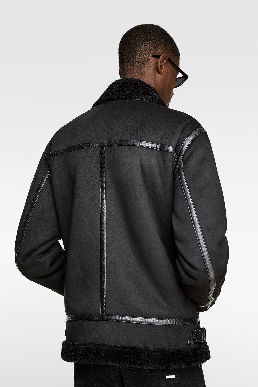 Suede Lapel Jacket – Soft Winter Coat with Casual Elegance in Solid Colors - MRC STORE